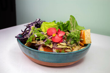 Natural food (various cuisines),  healthy breakfast, desayuno completo y sano.