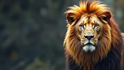 Majestic Lion Portrait