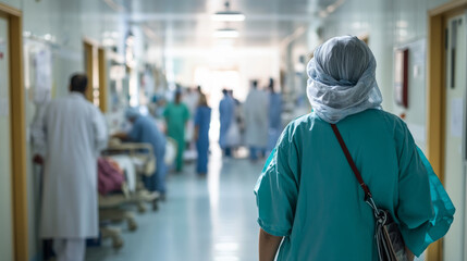 Doctors and nurses from all over the world, working together in hospitals and clinics to care for patients. Their dedication is celebrated on International Doctor's Day.