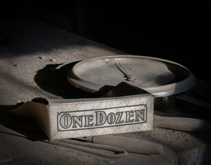 Antique Egg Carton, Boone General Store, Ghost Town of Bodie