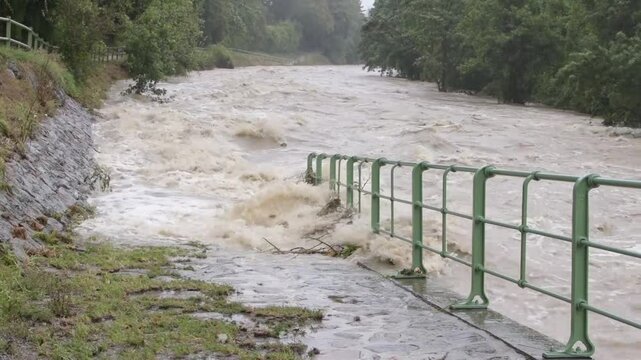 a devastating flood brings destruction and chaos t