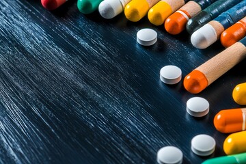 Mockup of medical pillows for healthcare, featuring a soft design on a plain background, ideal for product promotion and medical visuals.