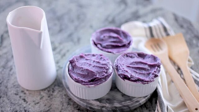 Halaya Ube Jam Purple Yam Dessert	
