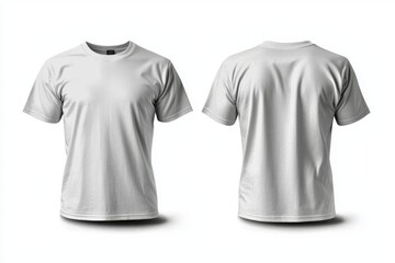 Design template for rugby shirt front and back view in modern style