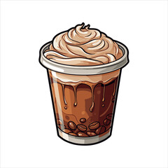 cup of coffee with beans,coffee, cup, drink, cafe, espresso, cappuccino, breakfast, beverage, white, hot, caffeine, brown, latte, isolated, saucer, food, morning, black, mug, milk, aroma, closeup, cup