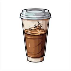 cup of coffee with beans,coffee, cup, drink, cafe, espresso, cappuccino, breakfast, beverage, white, hot, caffeine, brown, latte, isolated, saucer, food, morning, black, mug, milk, aroma, closeup, cup