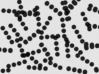 Abstract black white dots wavy line pattern background geometric modern design template card element paper circle minimalistic illustration