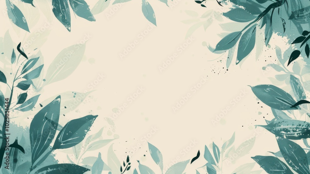 Poster lofi background featuring a gentle pattern.