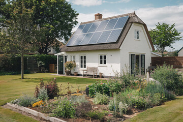Obraz premium country house in the countryside