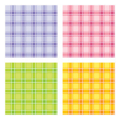 Seamless pattern in a cell in pastel colors