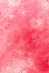 Fototapeta premium Pink watercolor abstract background with splashes and texture