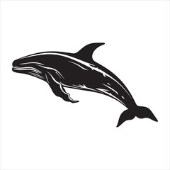 black whale,fish, dolphin, shark, animal, sea, vector, ocean, blue, cartoon, illustration, white, isolated, water, mammal, marine, fin, underwater, silhouette, nature, art, swimming, wildlife, black, 