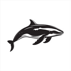 black whale,fish, dolphin, shark, animal, sea, vector, ocean, blue, cartoon, illustration, white, isolated, water, mammal, marine, fin, underwater, silhouette, nature, art, swimming, wildlife, black, 