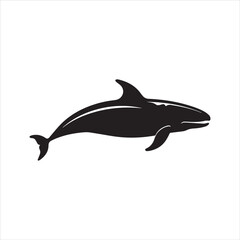 silhouette of a dolphin,fish, dolphin, shark, animal, sea, vector, ocean, water, illustration, cartoon, logo, silhouette, fin, nature, mammal, marine, underwater, swimming, tattoo, blue, art,