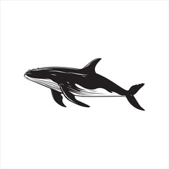 silhouette of a dolphin,fish, dolphin, shark, animal, sea, vector, ocean, water, illustration, cartoon, logo, silhouette, fin, nature, mammal, marine, underwater, swimming, tattoo, blue, art,