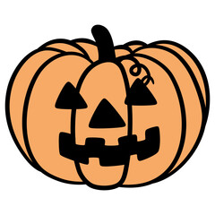 Jack o Lantern Pumpkin