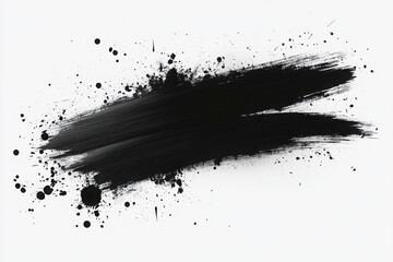 PNG A Brush stroke drawing illustrated person.
