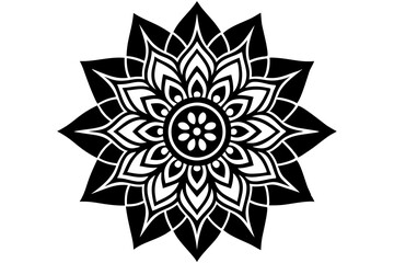 Traditional mandala vector art