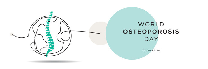 World Osteoporosis Day, held on 20 October.