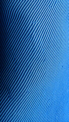 Obraz premium Blue Jeans Fabric Texture, close up of cloth pattern isolated with white highlights, png