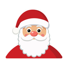 santa claus character vector illustration