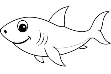 illustration of cartoon fish