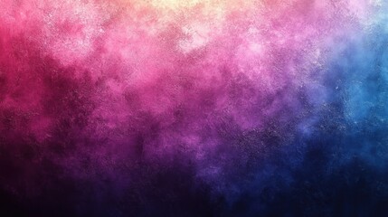 Abstract colorful background with a gradient of pink, blue and purple colors with a textured look.