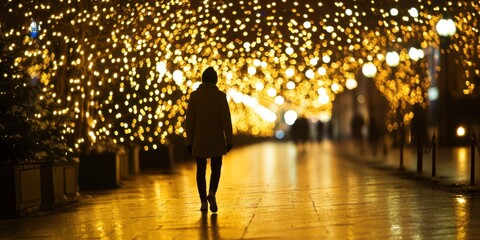  the person lonely walk highlights the sense of isolation