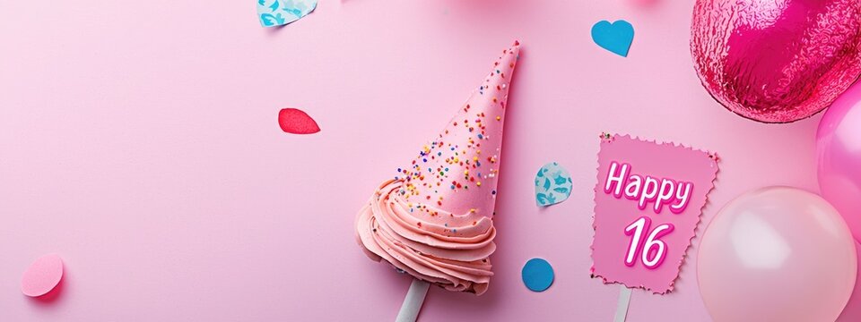 Sweet sixteen: text happy 16 years, the milestone birthday with joy and festivity, the transition from childhood to young adulthood with cherished memories, family, and friends