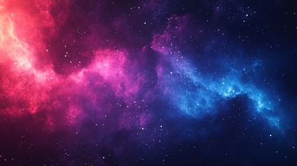 Obraz premium Enchanting Abstract Space Galaxy Background with Vibrant Colorful Smoke and Glowing Elements, Futuristic Nebula Clouds and Space Explosion, Surreal Fantasy Abstract Concept