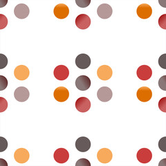 seamless pattern with circles