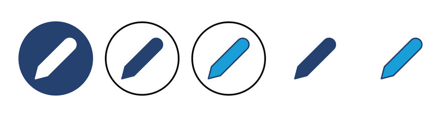 Pencil icon vector. pen symbol. edit icon vector