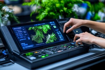 A cashier scanning items for a customer during a price cut event, with discounted prices visible on the register screen