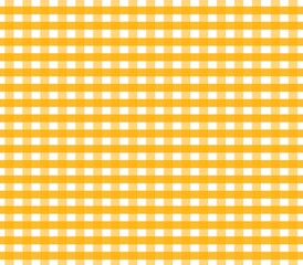 Yellow tablecloth pattern lines. Gingham seamless pattern. Christmas backgroound. Strokes texture for textile shirt plaid, tablecloth, cloth, blanket, paper, makeup. Checkered print.	
