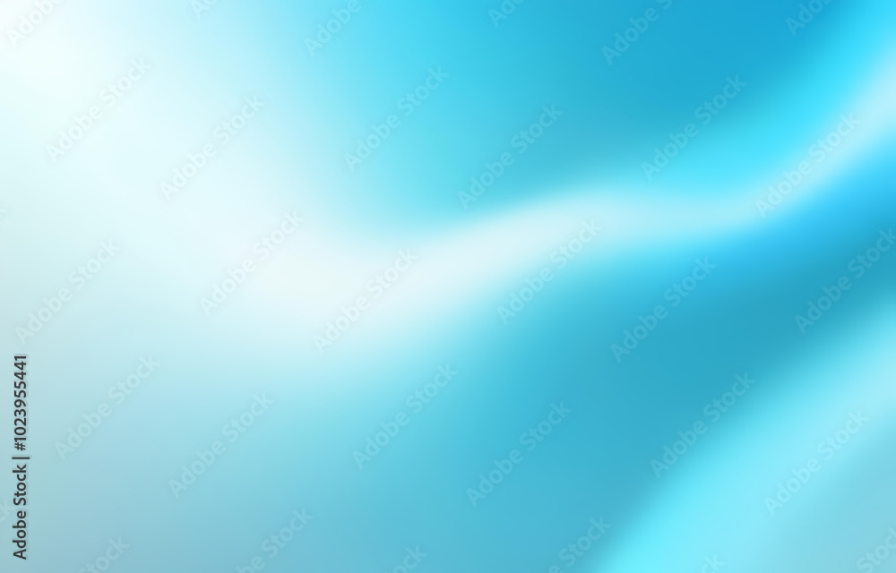 Poster a blurred gradient background with a smooth transition from light blue to white.