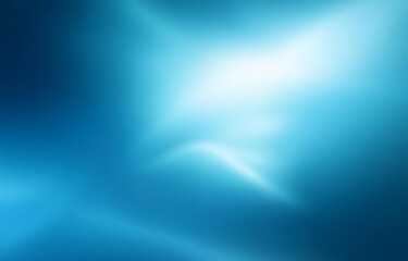 Naklejka premium Abstract blue background with a bright light in the center.