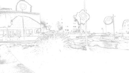 Artistic and abstract image. Wallpaper