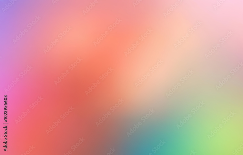 Poster abstract gradient background with muted pastel colors, creating a soft and dreamy effect.