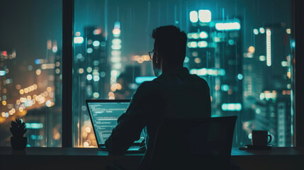 Fototapeta premium Penetration Testing: Simulate cyberattacks on systems to identify weaknesses that could be exploited by malicious hackers, enhancing overall security. 