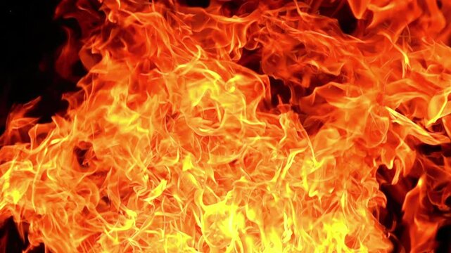 Inferno Dancing in Super Slow Motion 1000fps