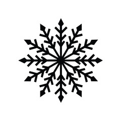 Beautiful snowflake vector illustration perfect for winter designs, prints, and holiday.