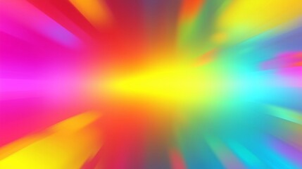 Obraz premium A Dynamic Exploration of Color and Light in Abstract Art