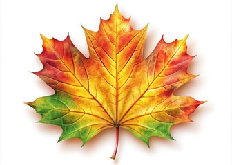 Obraz premium This Maple Leaf template is perfect for crafts, scrapbooking, and educational activities for everyone. Unleash your creativity and celebrate the beauty of fall together!