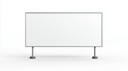 Obraz premium Billboard Mockup. Isolated PNG, design template. Advertisement or project object.
