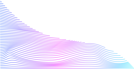 Corner line mesh wave gradient design element vector