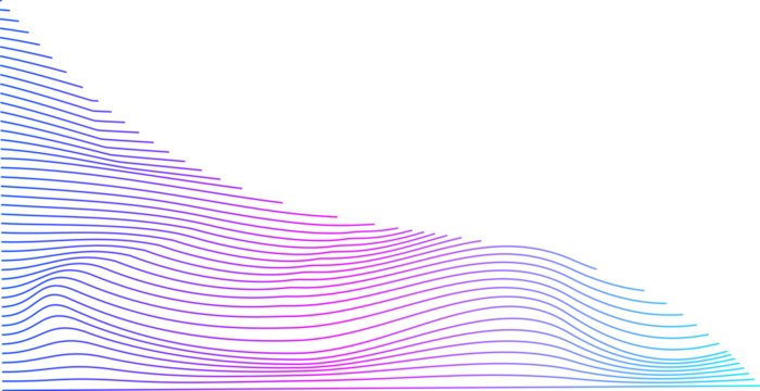 Corner line mesh wave gradient design element vector