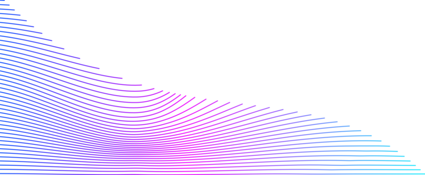 Corner line mesh wave gradient design element vector