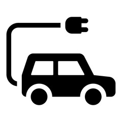 electric car icon