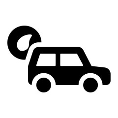 green car icon 