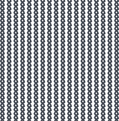 Vertical chains create texture.